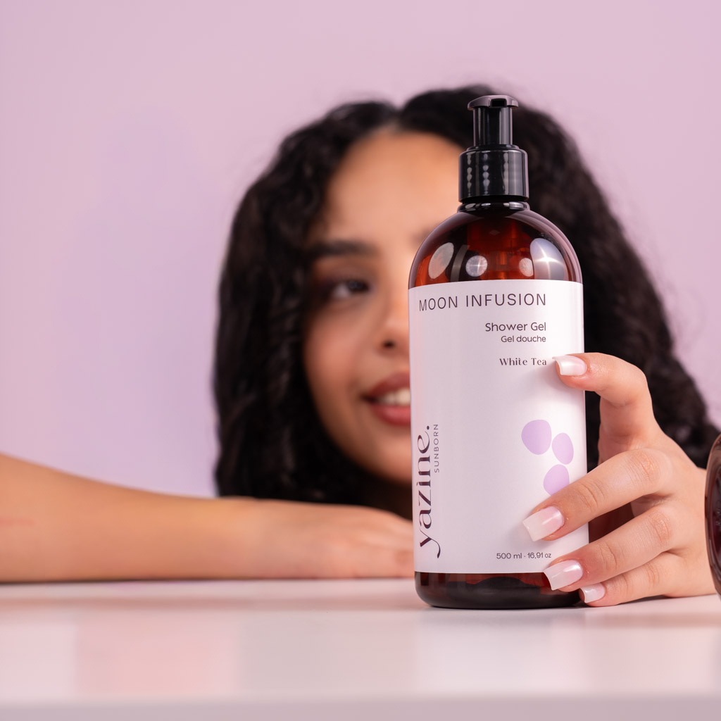 GEL DOUCHE – EXTRAIT DE THÉ BLANC 250ml – Yazine GEL DOUCHE - EXTRAIT DE THÉ BLANC 250ml - Yazine